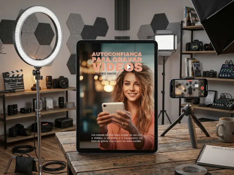 Autoconfiança para Vídeos — Livro Digital